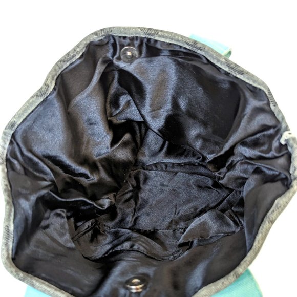 Hello Kitty Sanrio Maneki-Neko Lucky Cat Cute Large Canvas Tote w/ Clutch Wallet - Picture 7 of 7